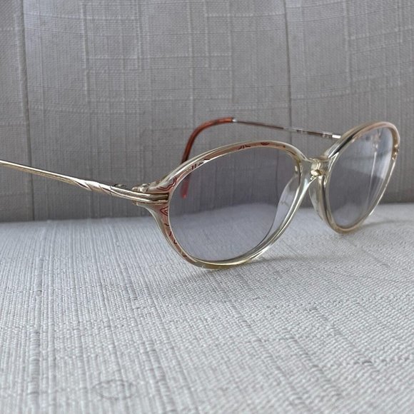 Sophia Loren Women Eyeglasses I525 Gold/Clear Tone Glasses 54[]15 135 - Picture 1 of 9
